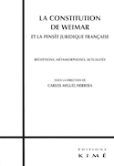 Constitution de Weimar et la pensée juridique française